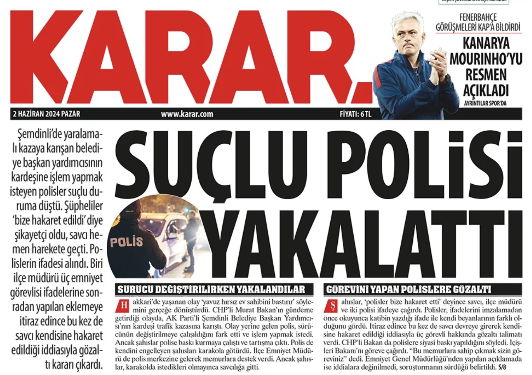 TR'DE SUÇLULAR POLİSLERİ TUTUKLUYOR