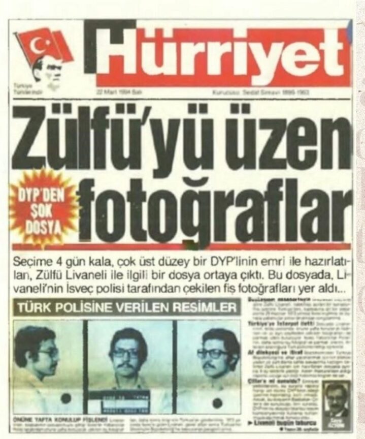 Livaneli: “1994’te Hürriyet Emniyet’ten belge alıp beni terörist gibi göstermek için manşet attı”